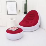 SOFT RELAX - Sofa Inflable con Puff